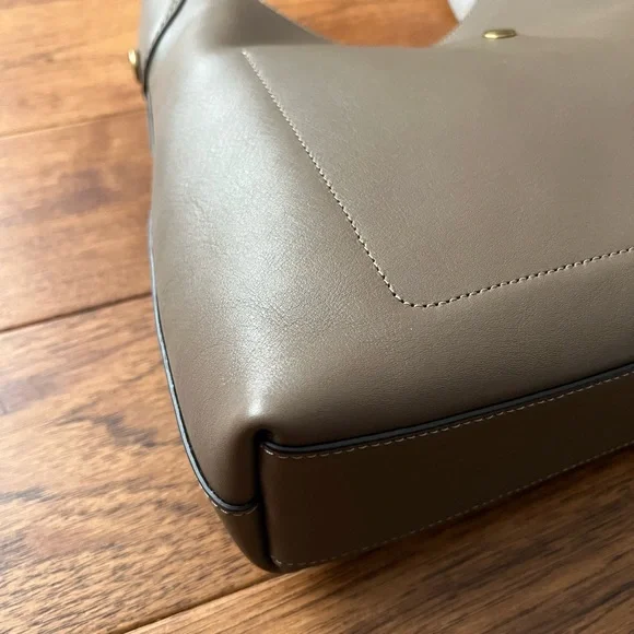 Coach Taupe Brooklyn 28 Shoulder Bag - Picture 3 of 11